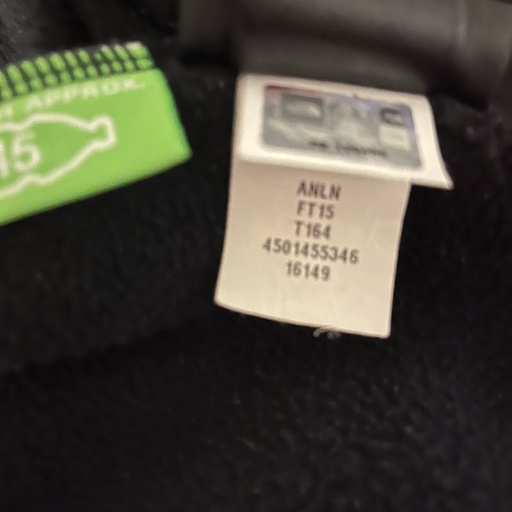 The North Face Woman’s Denali Fleece Hoodie Black Performance Jacket Size M - Picture 12 of 12